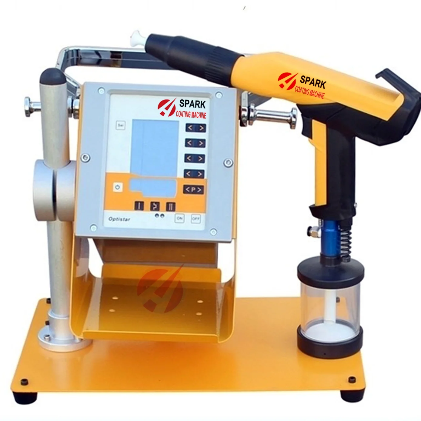 Lab Gun Electrostatic Powder Coating Spray Gun for Super corona Gun OptFlex OptStar CG06