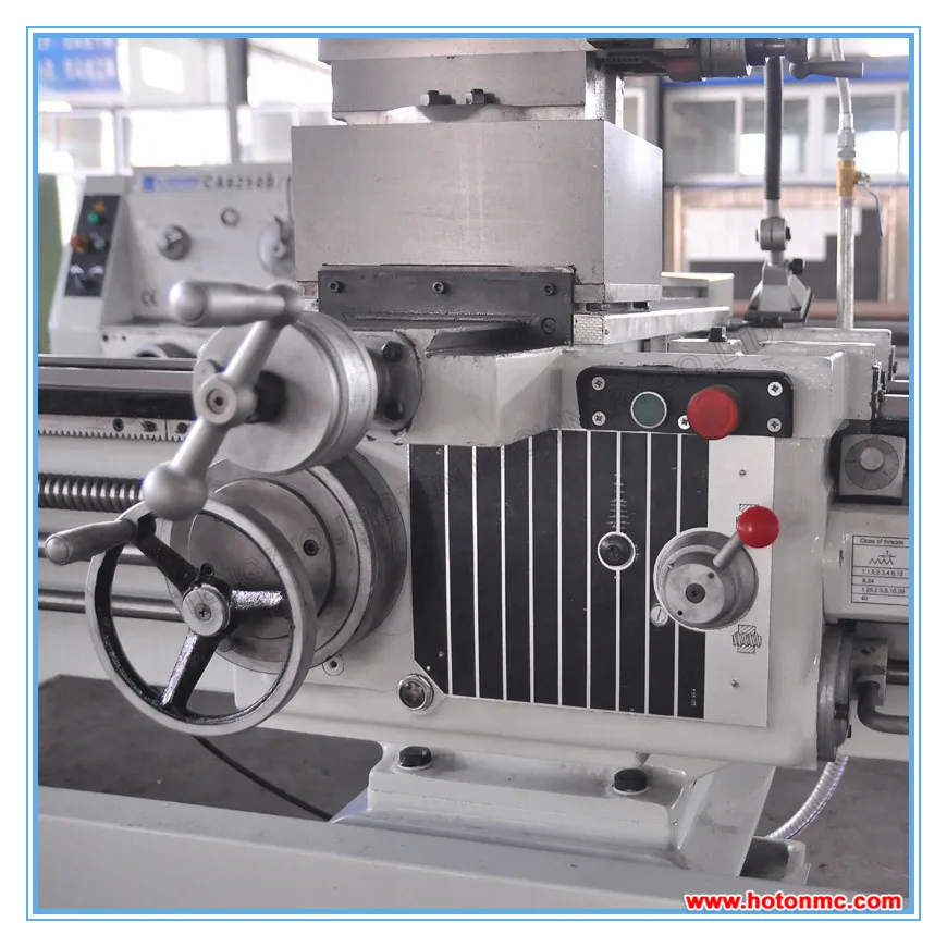 Heavy Duty Lathe Machine CA6280C Turning Machine Manual Length Optional Factory Horizontal Heavy Duty Universal Metal Lathe