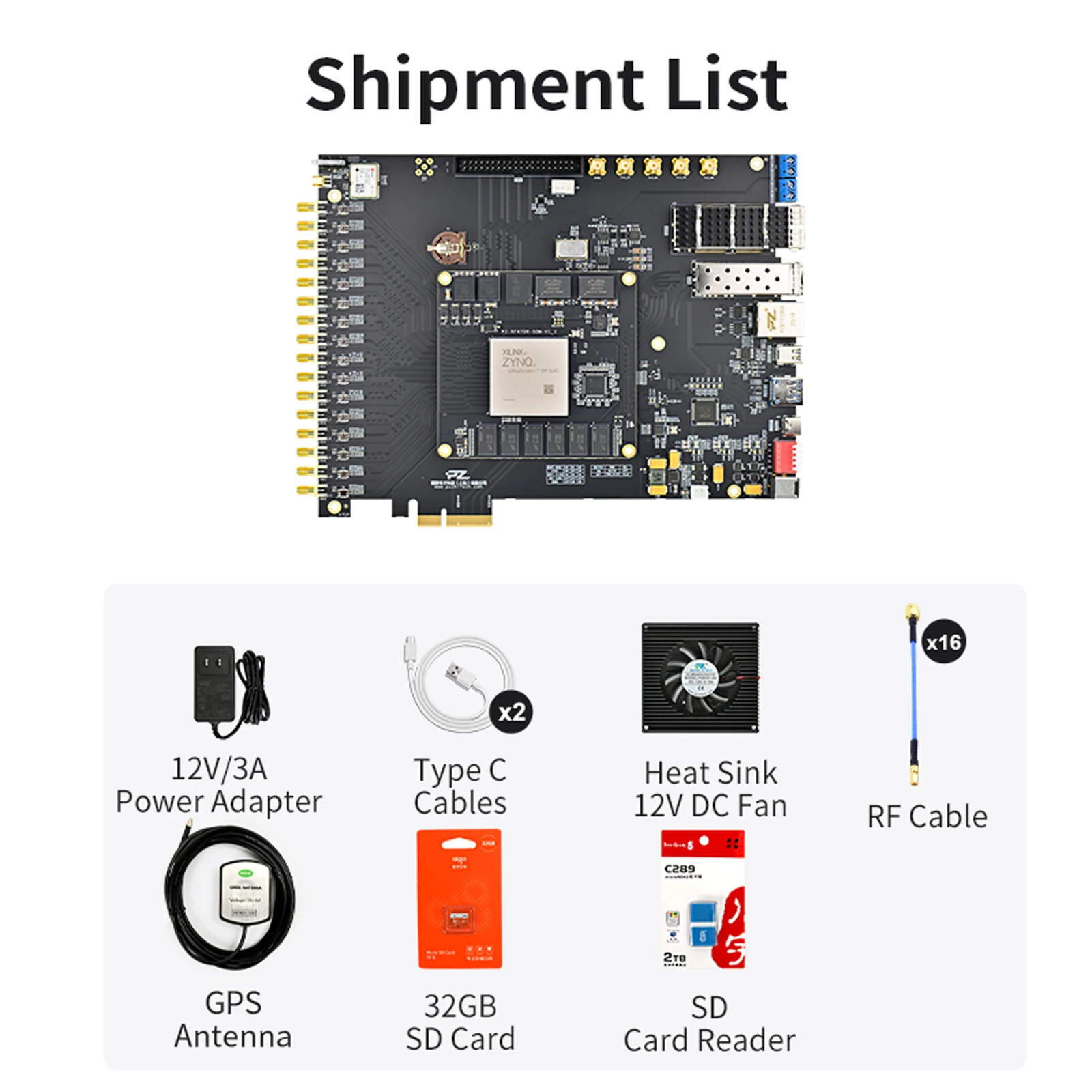 AMD Xilinx Zynq Ultrascale+ XCZU47DR FPGA Development Board