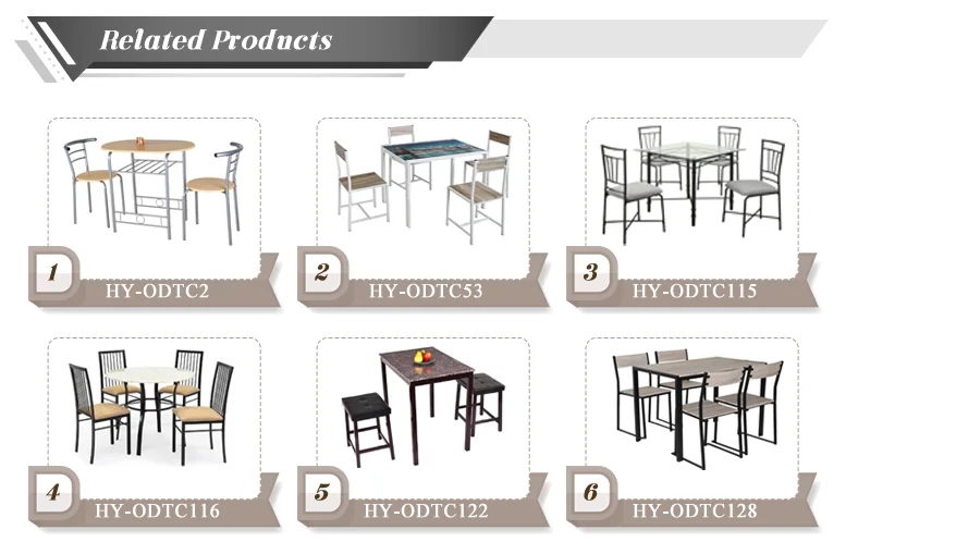 Wholesale Custom Wood and Metal Morden Living Room Furniture Restaurant Dining Table and Chair   .jpg