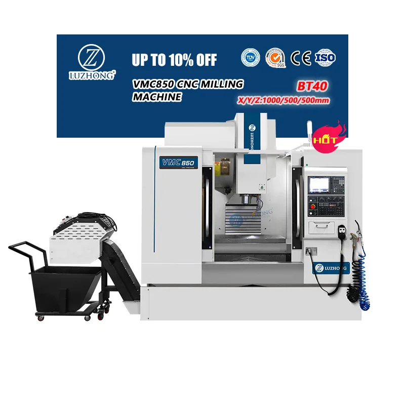 5 Axis Cnc Milling Machine Manufacturer VMC650 Vertical Machining Center