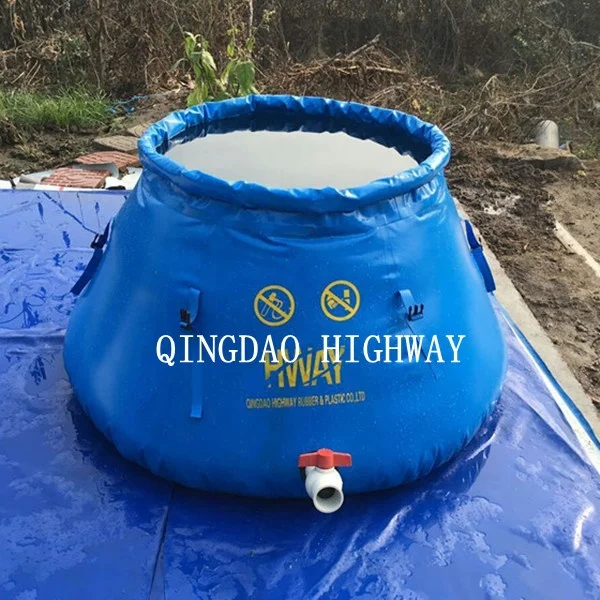 PVC 2M3 Training Water Tank, Onion Shape Water tank for Fire Fighting Fire Control