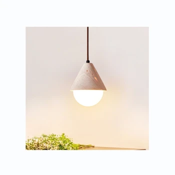 D2100 G9 travertine decorative lighting pendant light lamp dinning room hanging lamp manufacturer