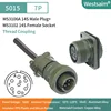 MS3106A Conector Macho 14S + MS3102 Conector Hembra 14S