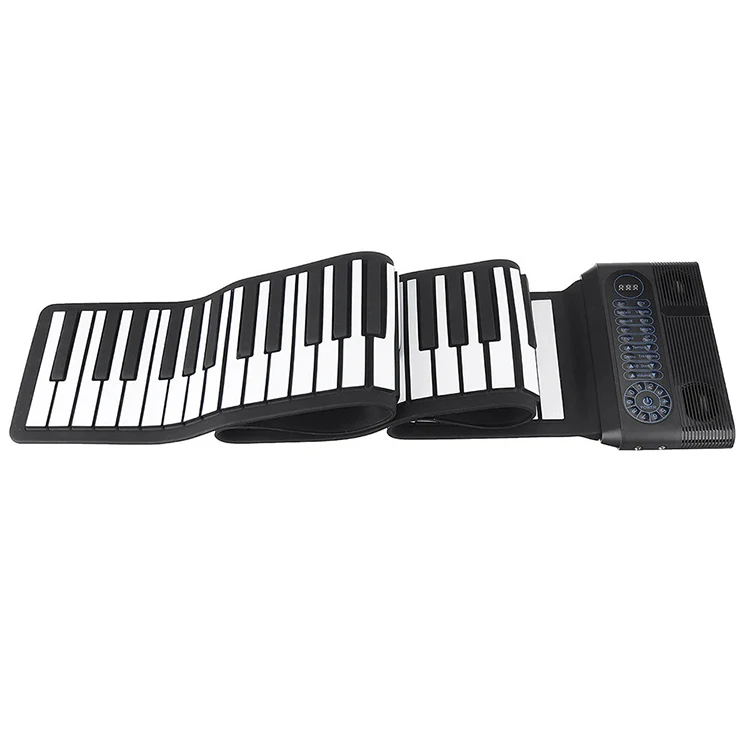 IWord New 61 Keys Musical Instrument Hand Roll Keyboard Roll Piano Roll up Piano