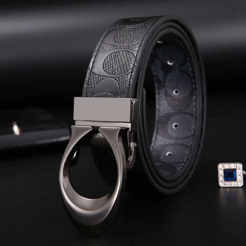 Wholesale New Designer Leather Belt Fashion Luxury Business Men Belt