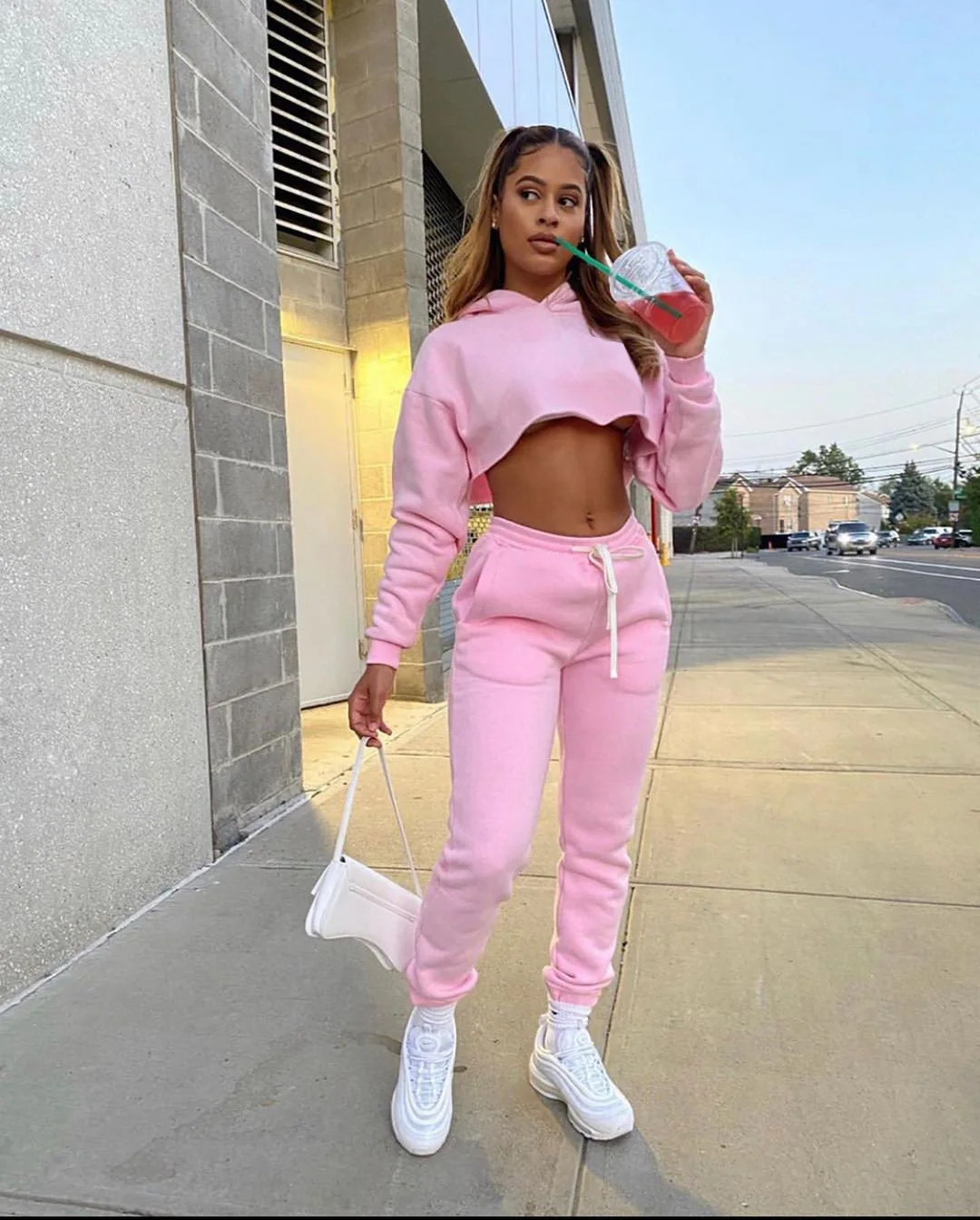 sweat shirt and pants set