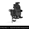Black N1 phone holder U-Shaped Ball Head(Charging Version)