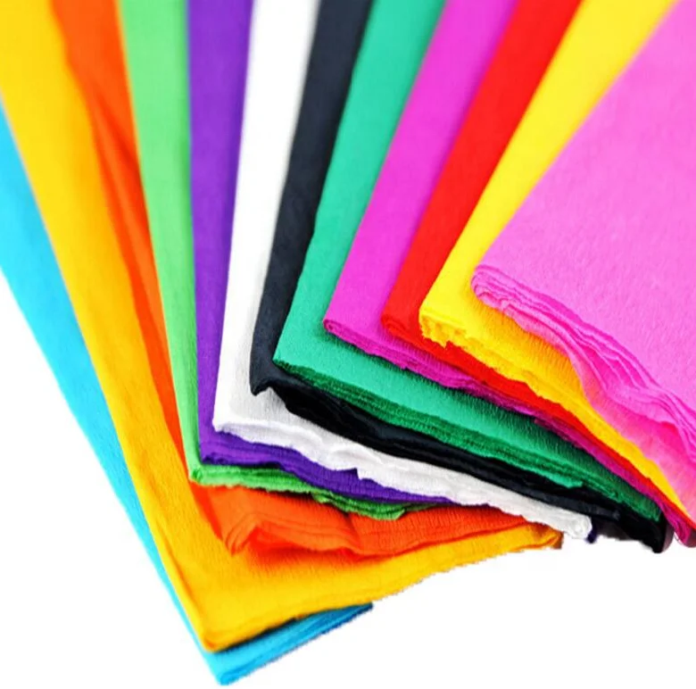 sewing handcraft crepe paper small sheet