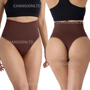 Mid-High Waist Breathable Seamless Shaper Panties Sexy Hip Lifting Control Low Price Waist Tightening Underwear Hip Shaper