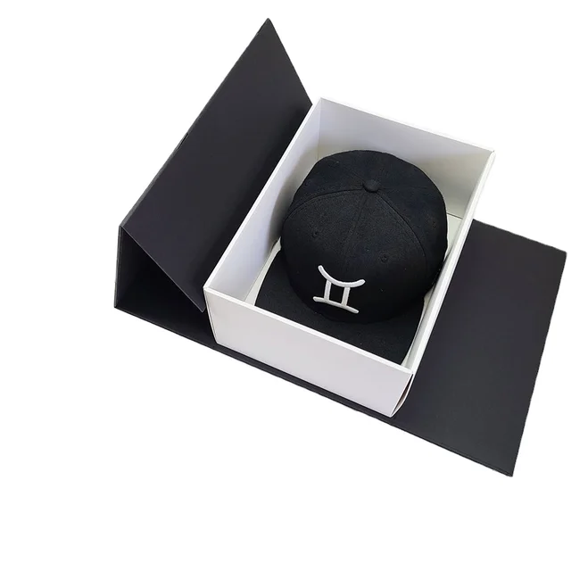 Custom Cardboard Rigid Snapback Hat Packaging Boxes For Baseball Caps