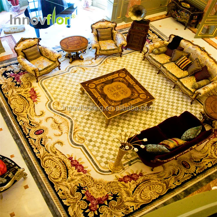 Extra Large Rugs Embossed Discount Dinning Modern Dining Living Room Design Factory Price Wool Large Area Rug