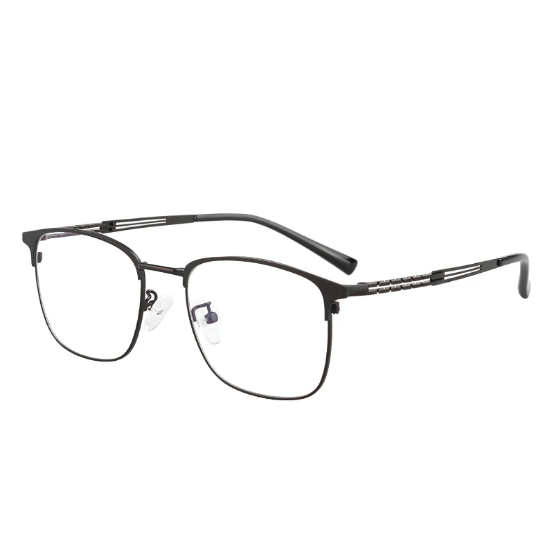 2022 New Glasses Frames Men Great Wall Metal Eyebrow Square Optical