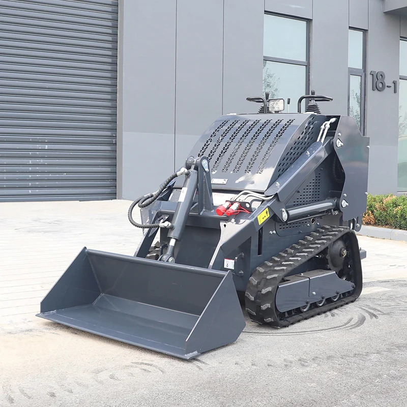 Euro 5 CE EPA China Manufacturer Small Mini Skid Steer Loader 500 KG 1 Ton 2 Ton Mini Wheel Loader for Sale Skid Loaders