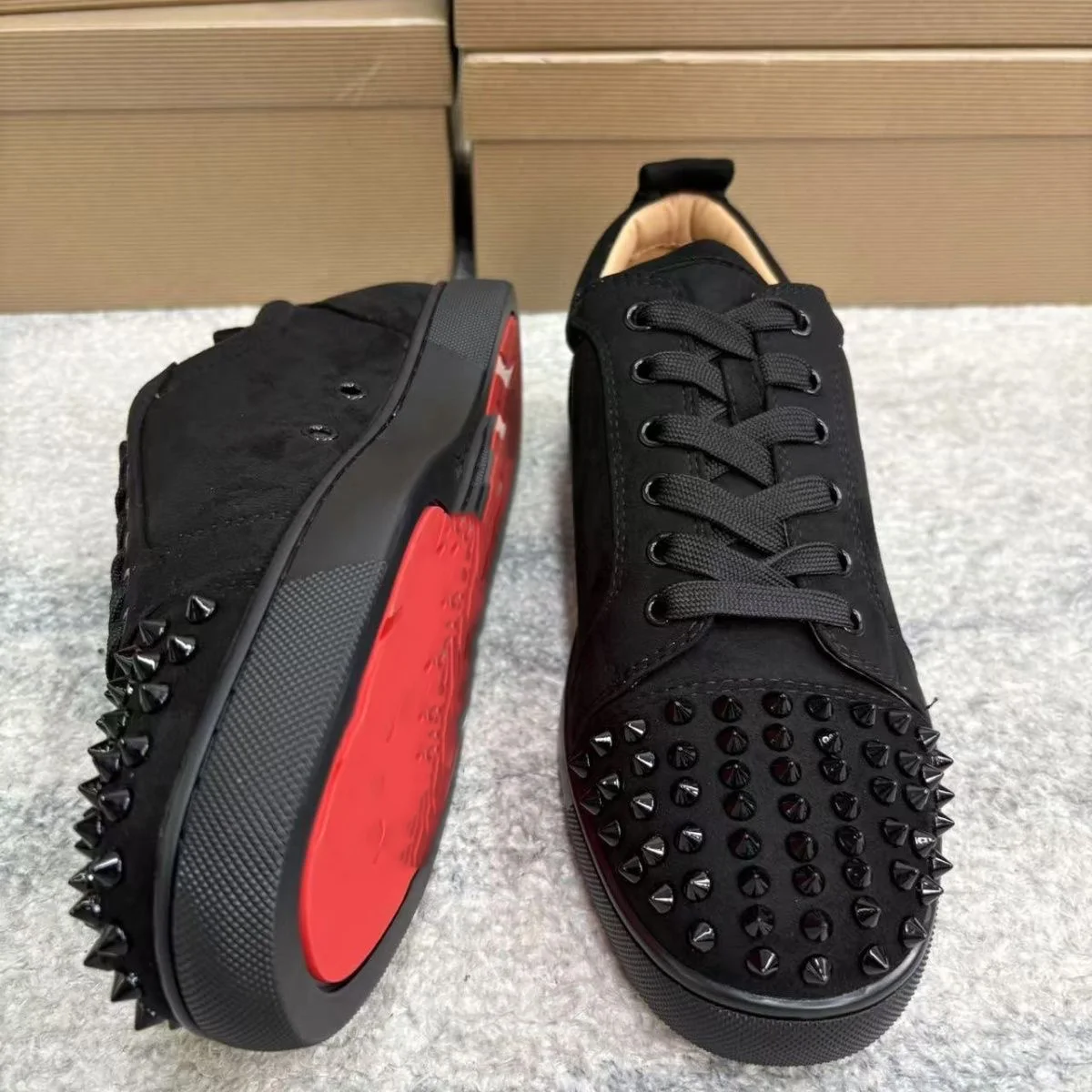 Luxury Red Bottom Designer Men's Shoes High Quality Factory Fast Shipping Women's Brand Shoes Designer Men's Shoes
