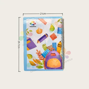 High Quality Custom Design Middle East School Notebook  21x29.7cm 80/100/120Sheets Hardcover Arabic Notebook