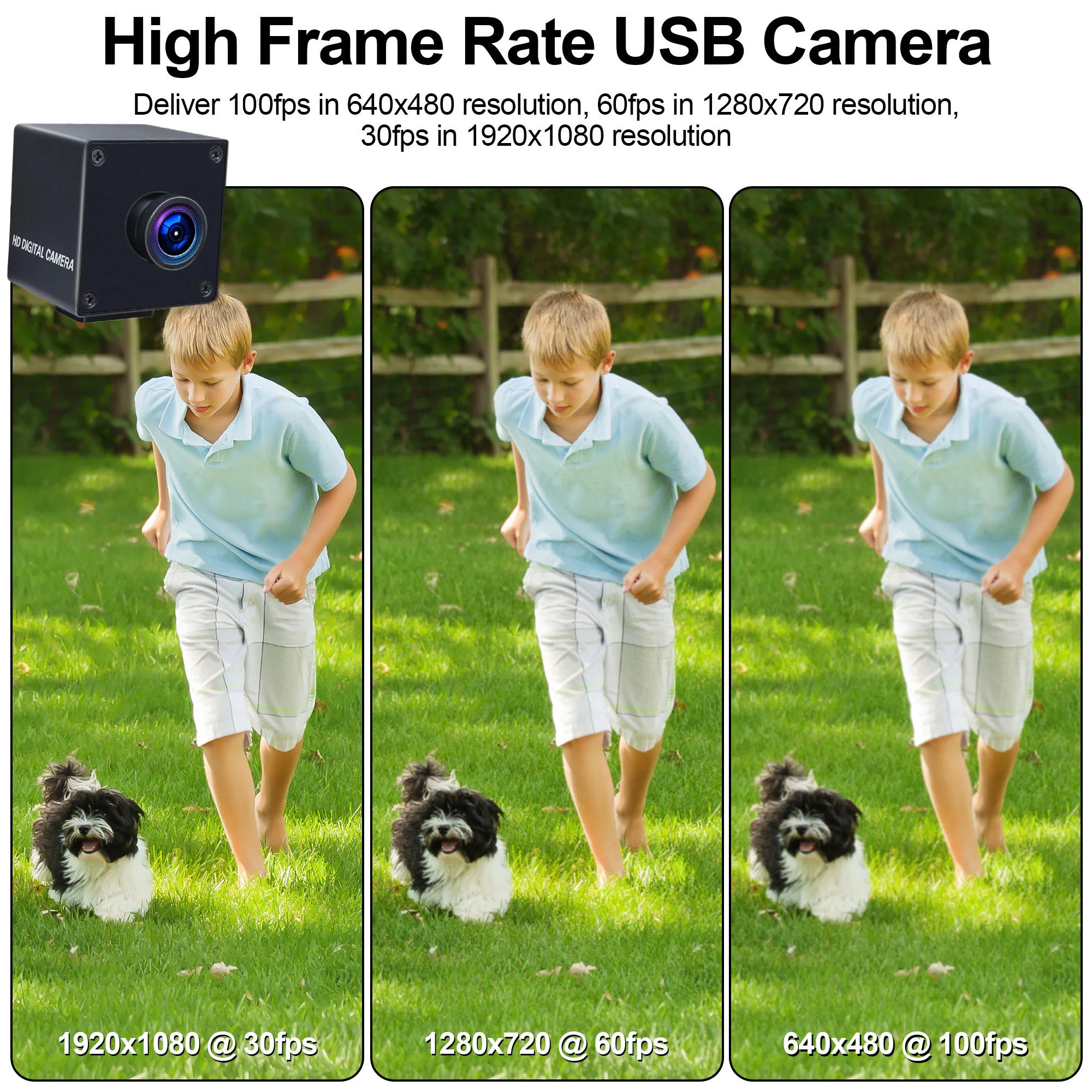 ELP Full HD 1080P Micro USB Webcam - High Speed & Quality