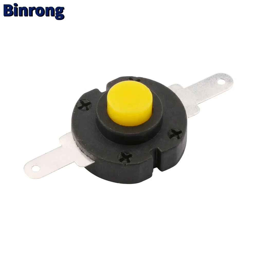 Self Locking SPST Tactile on Off Push Button Switch