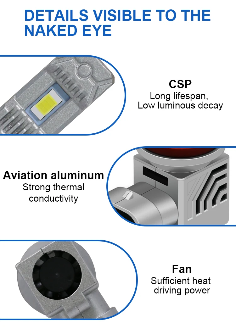 Factory Own Design Brand Led Car H8 H11 Fog Light For Cars Universal