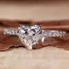 Pave Heart Ring