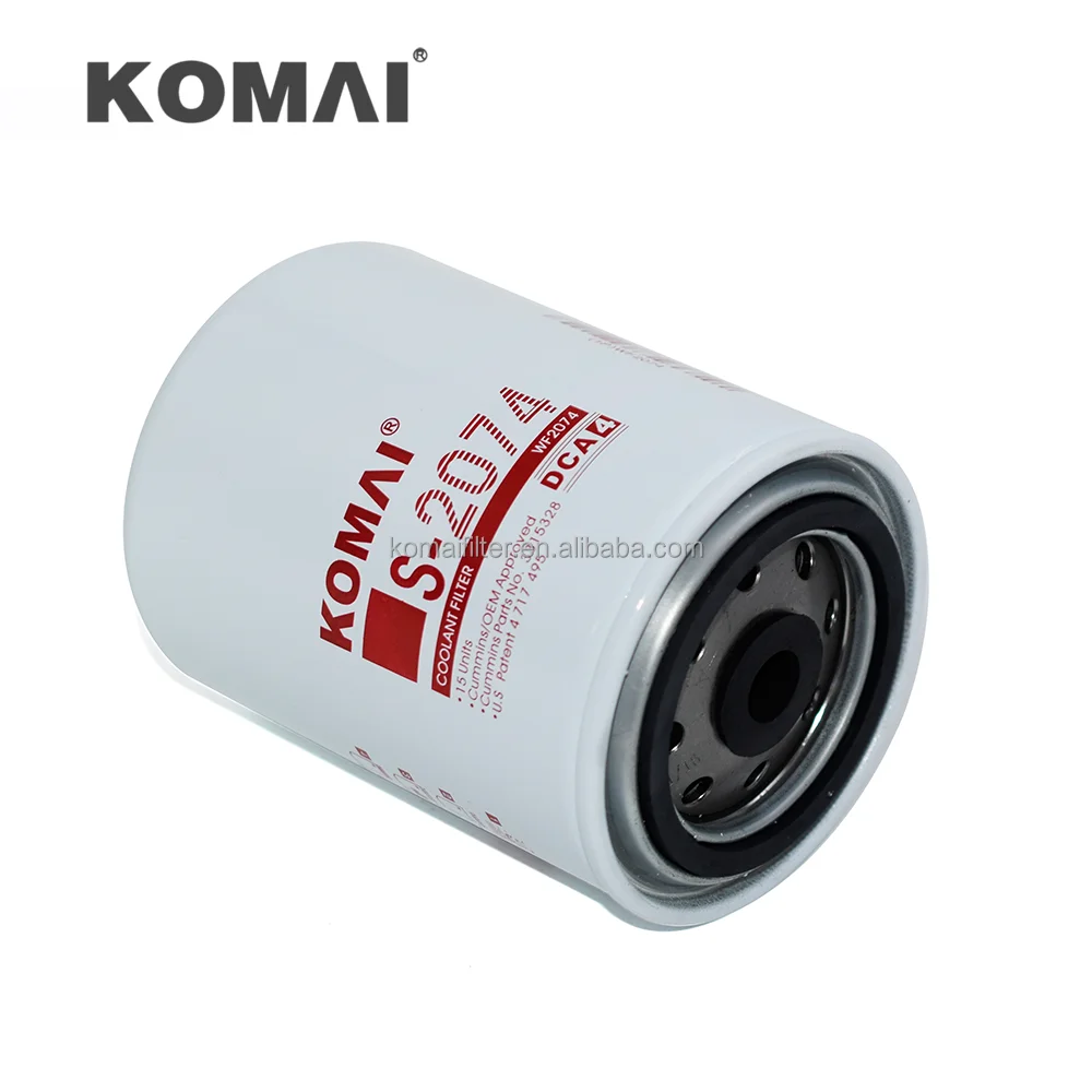 KF2074 Water Coolant Filter for KOMATSU GD 663A - 99.9% Filtration Accuracy