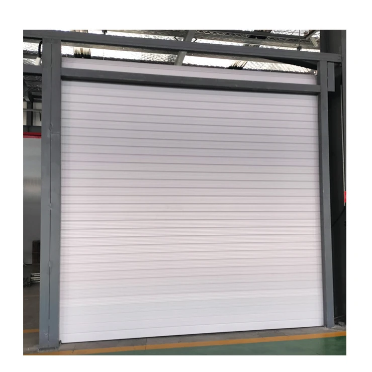 Industrial Wind-Proof Automatic Steel Material Security Roll Up Door Aluminium rolling shutter door