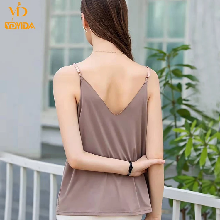 Tank Tops,V Neck Sling Camisole Vest 