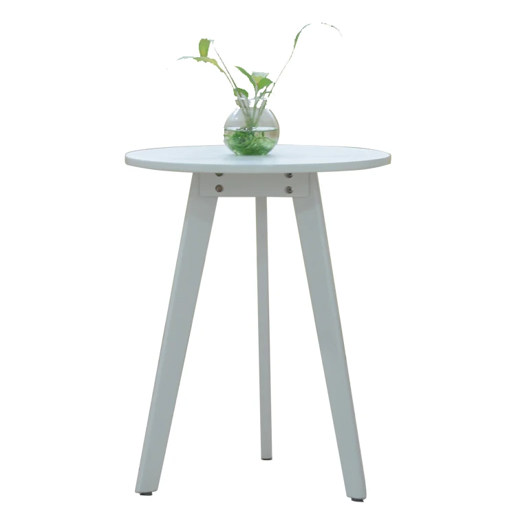 Cheap  Wood Round Nordic Coffee Table Round Modern Nested Coffee Table Modern Style Minimalist Modern Designer Leaf Tea Table