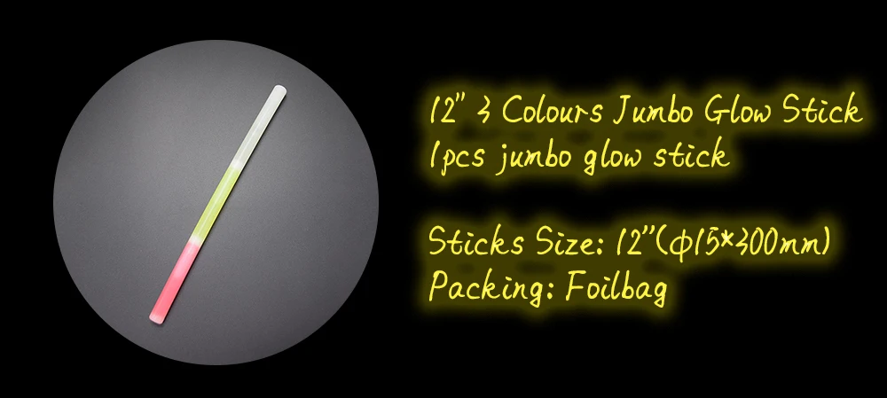 Customizable Glow Sticks - Perfect for Festivals & Parties