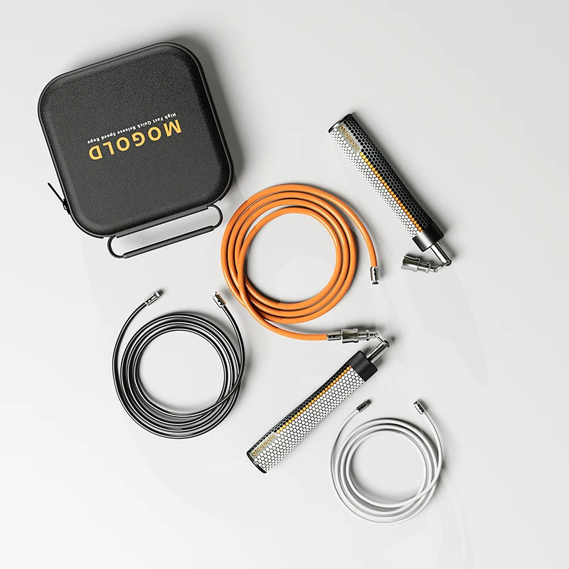 Custom Logo Wholesale Jump Ropes Fast Clip Interchangeable 1/4 1/2 1