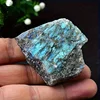 Labradorite Raw Stone With Strong Blue Light