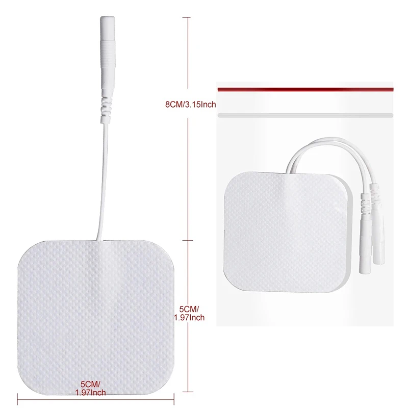 Silicone Material Tens Adhesive Electrode Pad Body Slimming Handheld