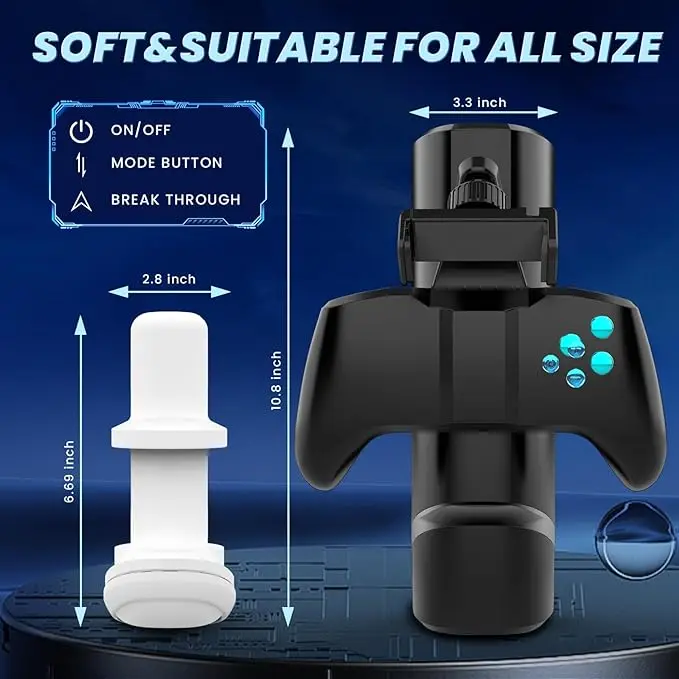 Electric Male Sex Machine Automatic Telescopice Sucking Male Masturbation Cup with Mobile Phone Holder Sexe Adult Sex Product