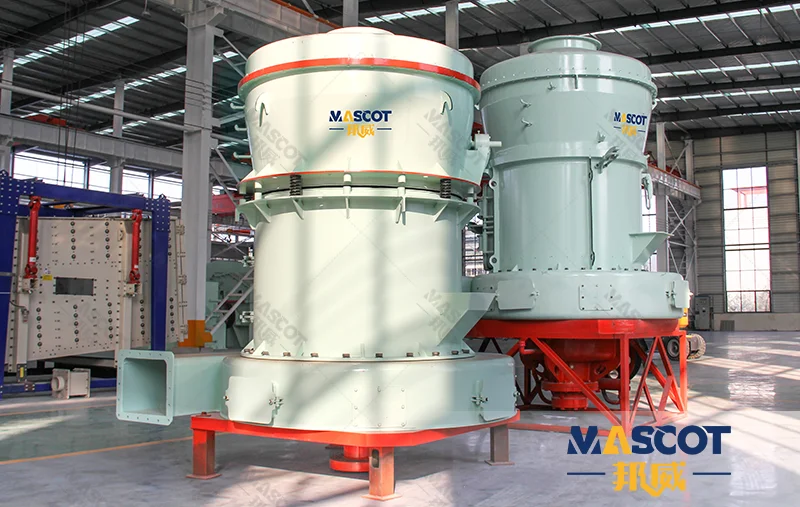 YGM high pressure grinding mill for barite powder production