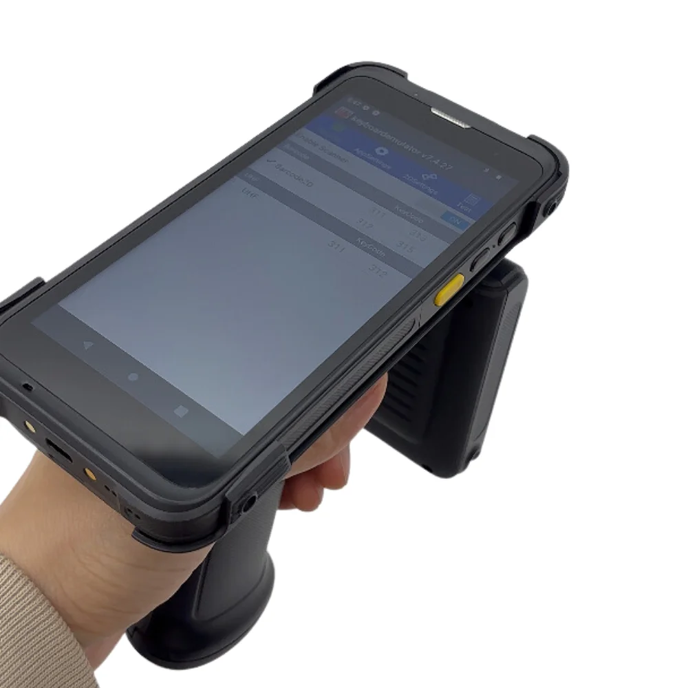 ODM Rfid Pdas логистический Android 13 Прочный Ip68 Pda ручной 2D считыватель штрих-кодов Сканер UHF отпечатков пальцев промышленный