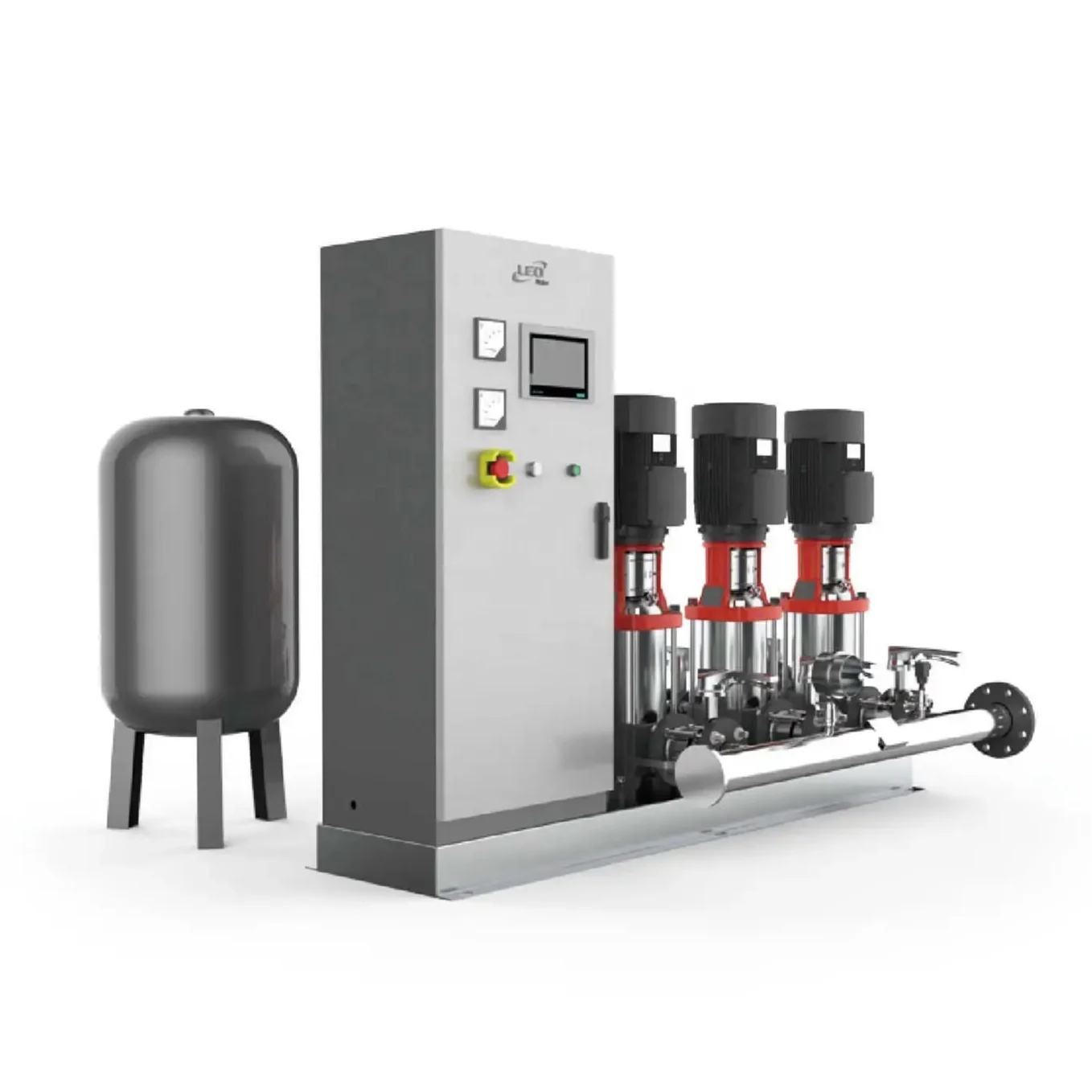 LEO BWS Automatic PID Control Pressure Booster System Water Filter Booster Pump Constant Pressure