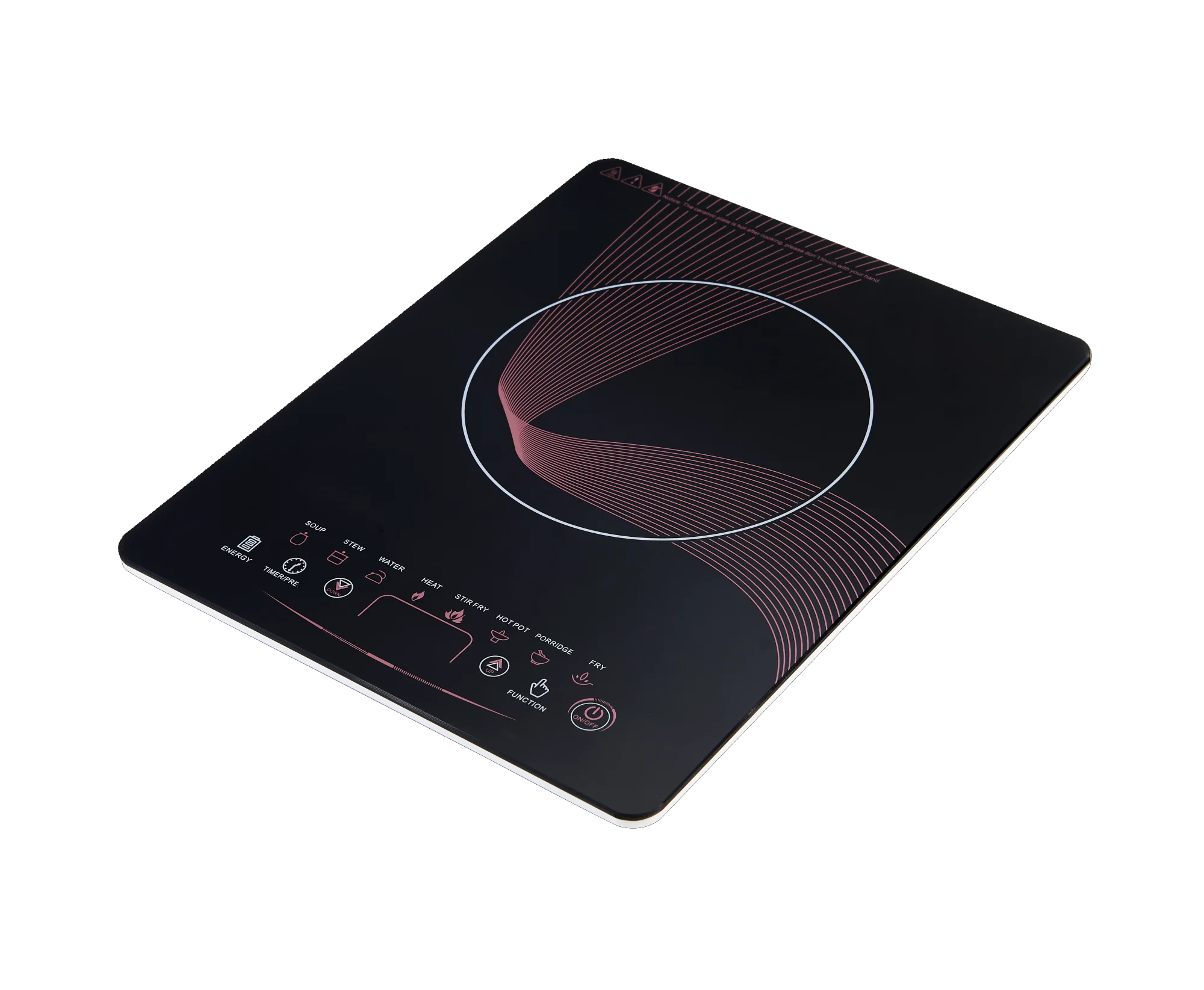 2022 Hot Sale Attractive Design 1800w Touch Control Induction Cooker