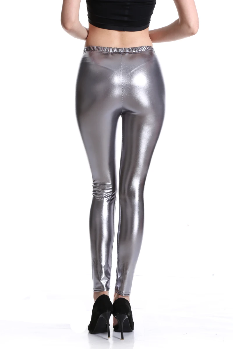 Wholesale Latex Leggings Shiny Halloween Tights for Girls