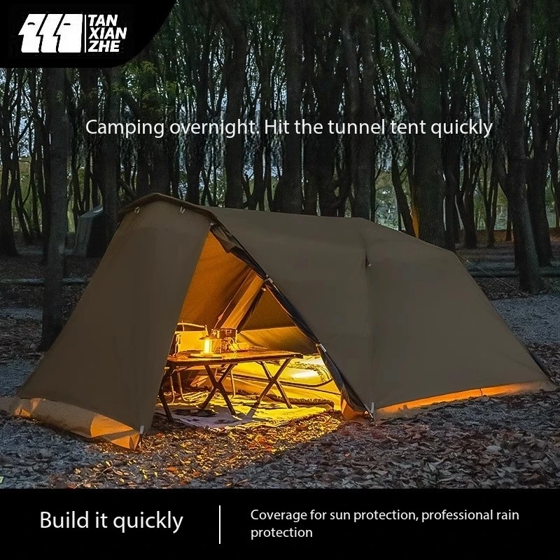 TANXIANZHE Tunnel Tent - Ultimate Outdoor Camping Experience