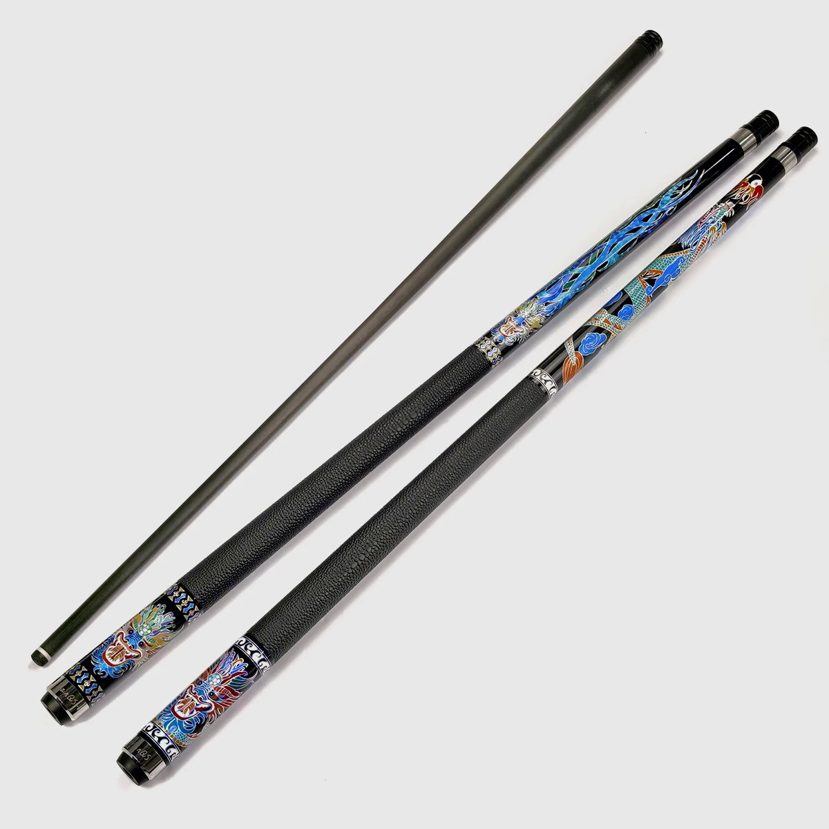 YFEN M9 Carbon Shaft & Maple Butt Pool Cue Stick - 11.5mm/12.5mm Tip