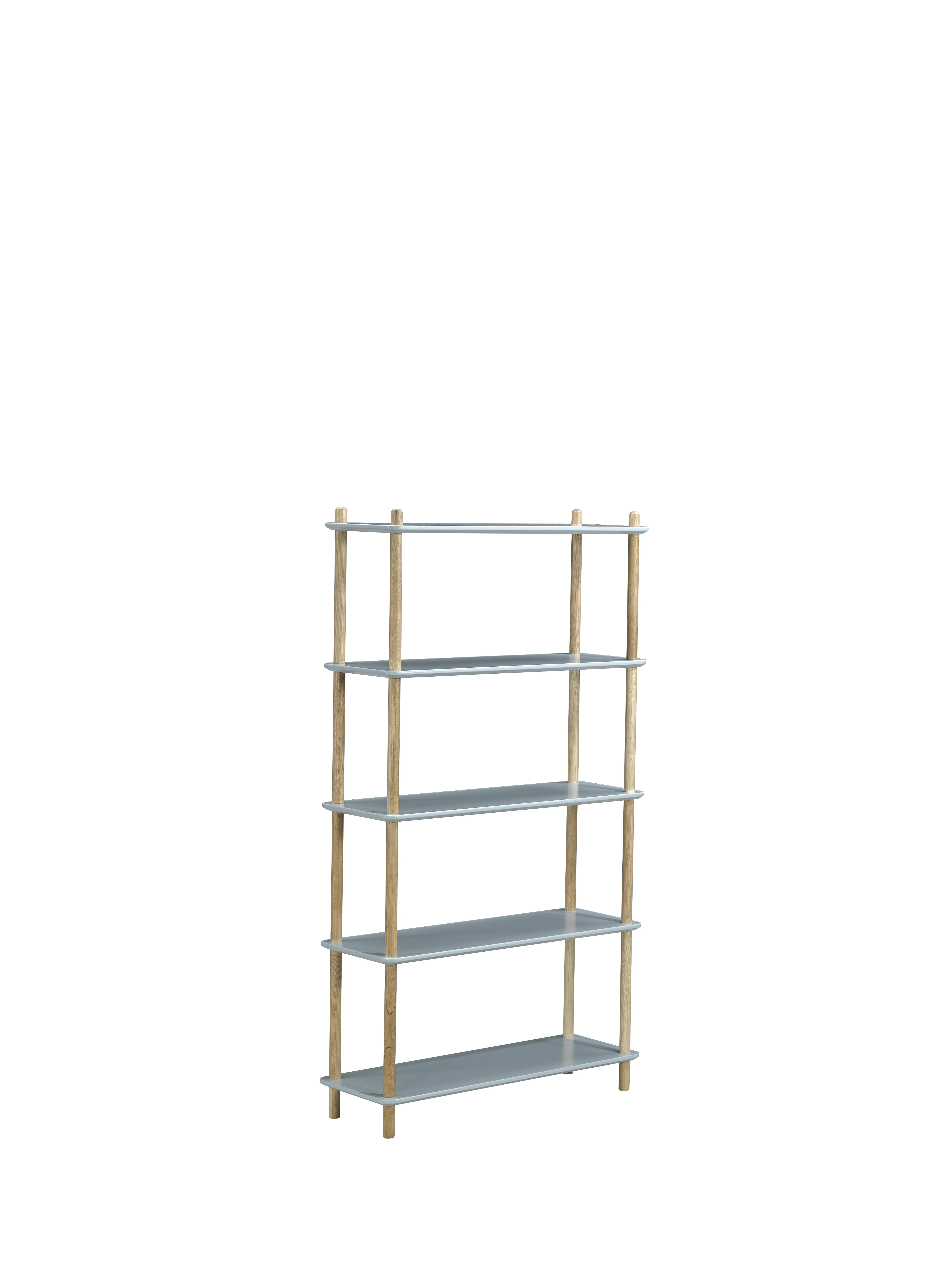 Modern Multipurpose Storage Shelf Bookcase Wood Display Shelf Stand for Books and Decorative