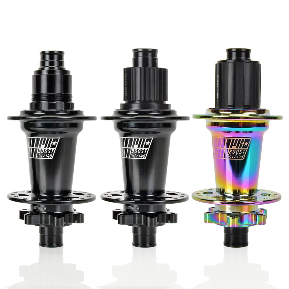 Koozer XM490pro Boost Rear CR-Mo Steel Axle 5x141mm QR 12x148 THRU 28 32  Holes HG/XD/MS 11 12s E-Bike Parts MTB Hubs Bicycle Hub