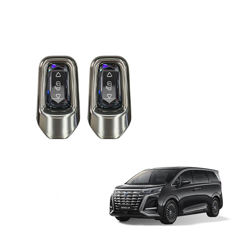 Middle Door Switch Button For BYD Denza D9 EV ABS Door Switch Panel Trim Decorative Trims Cover Car Interior Accessories