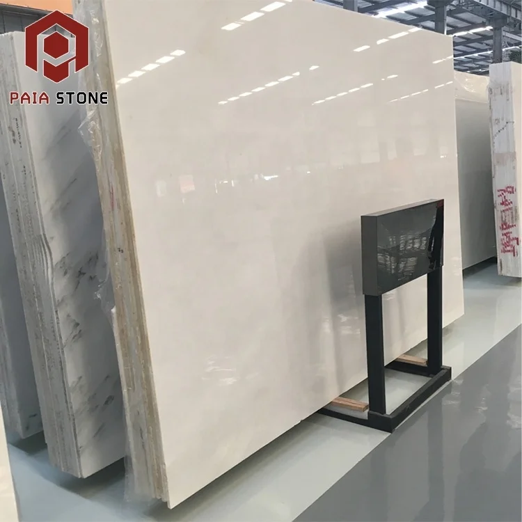 product china manufacturer high quality  milky mugla white marble slabs for  sitting room wall tile family room floor tile-2