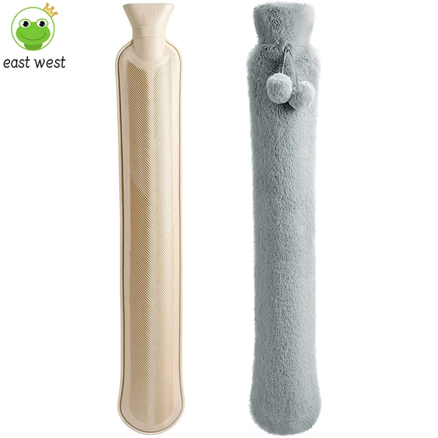 MADE in China Factory BS1970:2012  Certification Winter Gift Neck Waist Pain Relief Natural Rubber 72cm Long Hot Water Bottle