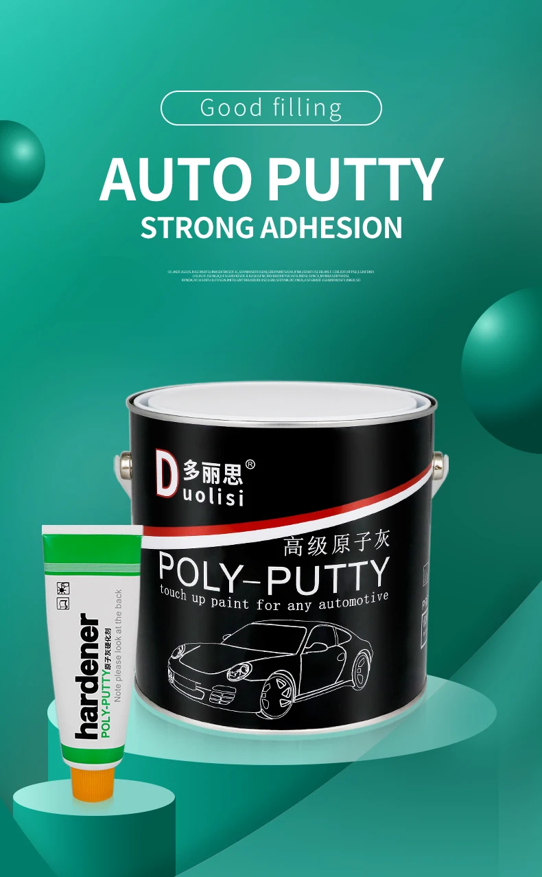 High Quality Body Filler Easy Sanding Auto Polyester Putty Body Filler