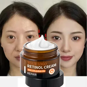 Dual-Action Youth Revival Facial Cream Retinol Hyaluronic Acid Deep Wrinkle Reduction 72H Hydration Cream Main Glycerin Collagen