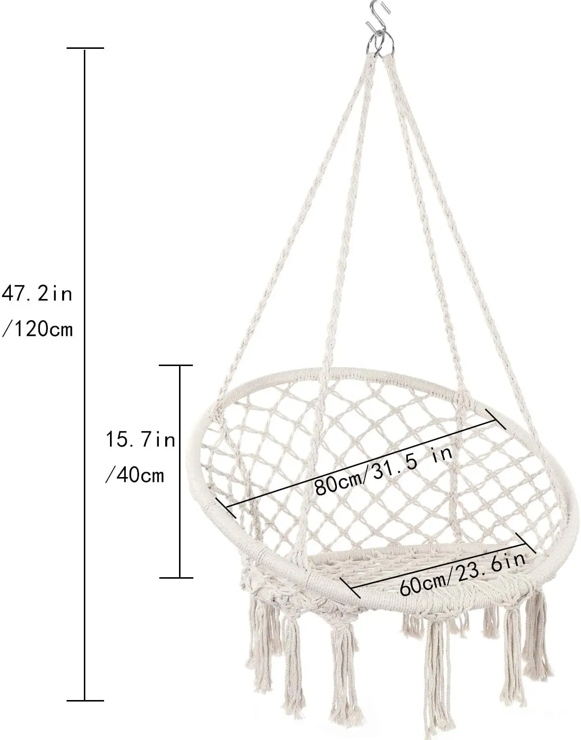 Схема плетения подвесного кресла