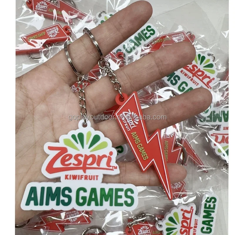 Custom Price Soft PVC/Rubber Eco-Friendly Cartoon 3D Silk Screen Printed Zinc Alloychain Holder New Year Promotional_voghion.com