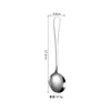 Thick 410 no. 2 round spoon
